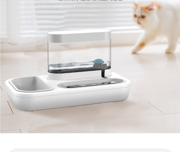 4 Style Pet Cat Bowl Dog for Cats Feeder Bowls Kitten Automatic Drinking Fountain 1.5L Capacity Puppy Feeding Waterer Products - Yahko Merchandise