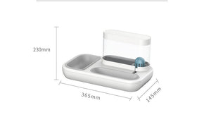 4 Style Pet Cat Bowl Dog for Cats Feeder Bowls Kitten Automatic Drinking Fountain 1.5L Capacity Puppy Feeding Waterer Products - Yahko Merchandise