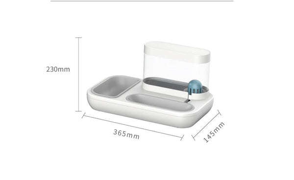 4 Style Pet Cat Bowl Dog for Cats Feeder Bowls Kitten Automatic Drinking Fountain 1.5L Capacity Puppy Feeding Waterer Products - Yahko Merchandise