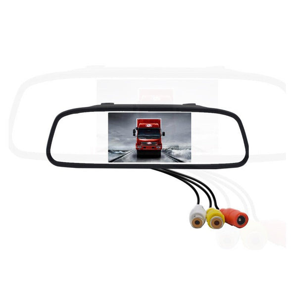 4.3 inch LED rear view mirror + reversing camera - Yahko Merchandise