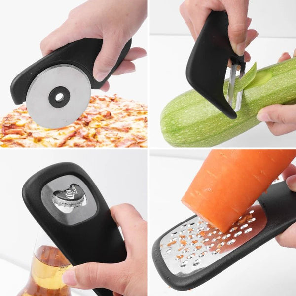 6 PCS Kitchen Gadgets Set Space Saving Small Cooking Accessories - Yahko Merchandise