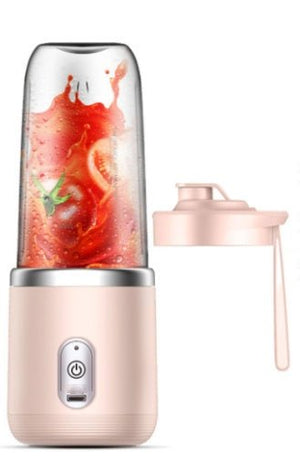 6blade Portable Blender Mini Juicer Cup Extractor Smoothie USB Charging Fruit Squeezer Blender Food Mixer Ice Crusher Portable Juicer Machine - Yahko Merchandise