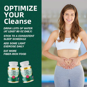 7 - Day Colon Cleanse & Detox Formula Capsulese - Yahko Merchandise