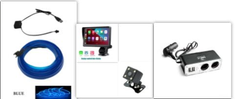 7 IPS Car Smart Screen Wireless Carplay Auto Mobile Phone Projection Screen Navigation - Yahko Merchandise