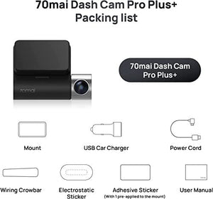 70mai A500s 1944P Dash Cam A800S Built - in GPS ADAS 140FOV 70mai Car Camera - Yahko Merchandise