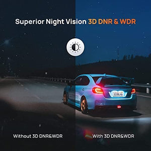 70mai A500s 1944P Dash Cam A800S Built - in GPS ADAS 140FOV 70mai Car Camera - Yahko Merchandise