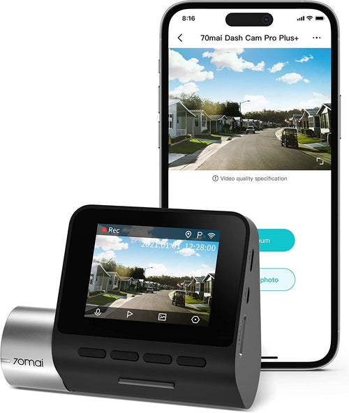 70mai A500s 1944P Dash Cam A800S Built - in GPS ADAS 140FOV 70mai Car Camera - Yahko Merchandise