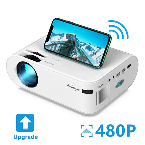 720p Portable Smart Projector P62 Supports Home Office HD Projector - Yahko Merchandise