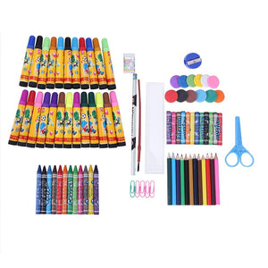 86Pcs/Set Kids Educational Toys Painting Tool Set Drawing Graffiti - Yahko Merchandise