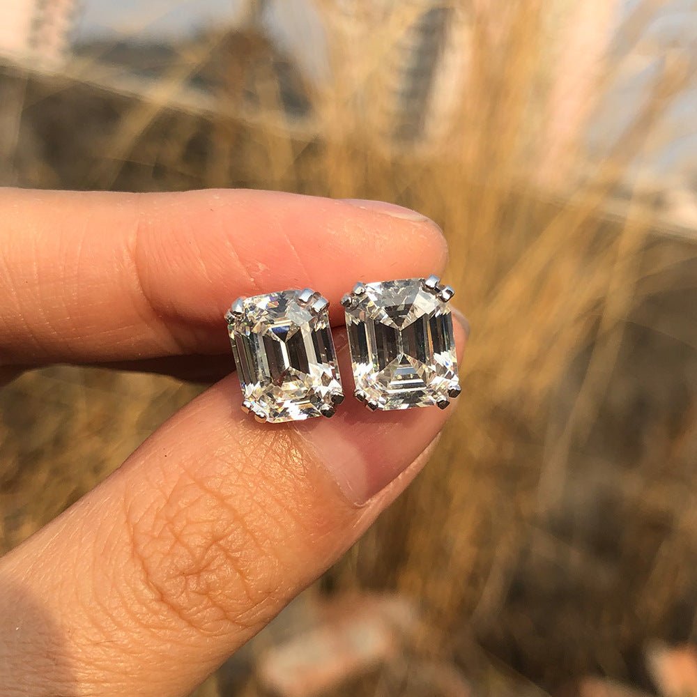 925 Silver Plated Earrings Rock Candy Earrings - Yahko Merchandise
