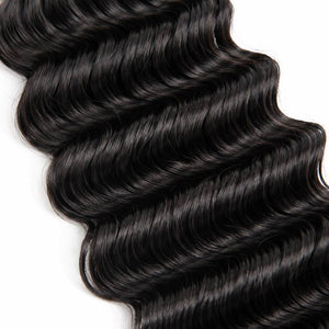 Deep Wave Human Hair Bundles
