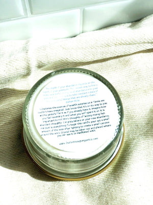 Abundance Candle / Ritual Candle / Intention Candle / Hand Poured - Yahko Merchandise