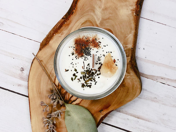Abundance Candle / Ritual Candle / Intention Candle / Hand Poured - Yahko Merchandise