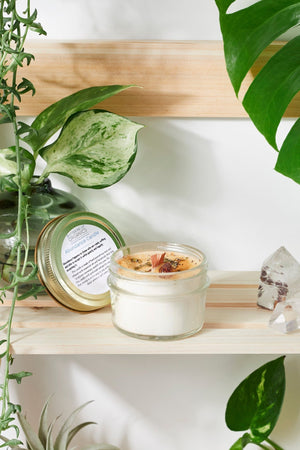 Abundance Candle / Ritual Candle / Intention Candle / Hand Poured - Yahko Merchandise