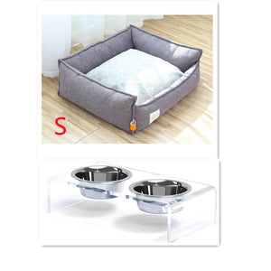 Acrylic Dogs And Cats Pet Feeder Small Cat Dog Feeding Rack - Yahko Merchandise