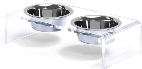 Acrylic Dogs And Cats Pet Feeder Small Cat Dog Feeding Rack - Yahko Merchandise
