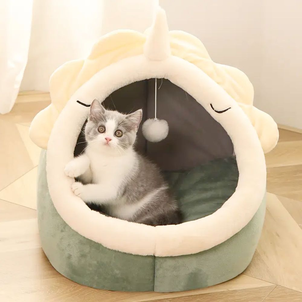 Adorable Dinosaur Pet House with Toy - Yahko Merchandise