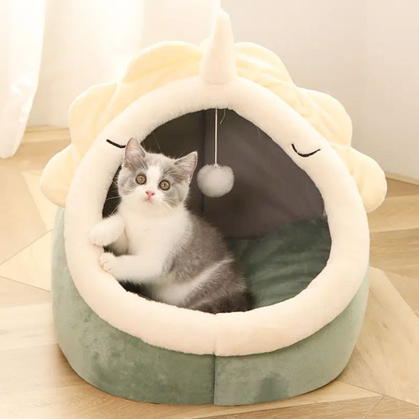 Adorable Dinosaur Pet House with Toy - Yahko Merchandise