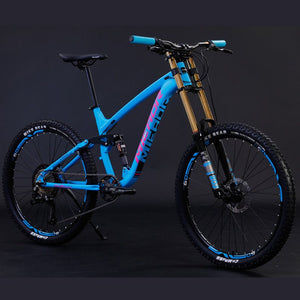 Aluminum Alloy Soft Tail Oil Brake Damping Mountain Bike Bicyc - Yahko Merchandise