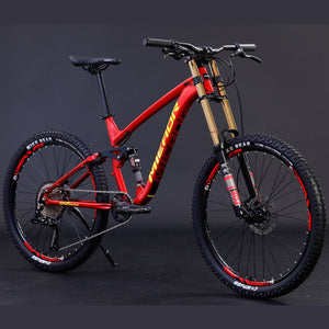 Aluminum Alloy Soft Tail Oil Brake Damping Mountain Bike Bicyc - Yahko Merchandise