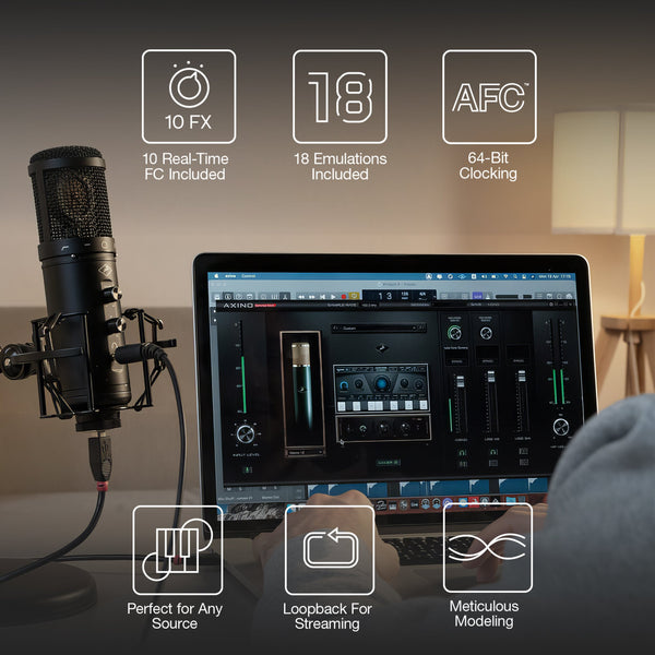Antelope Audio - Axino recording system | Podcast microphone - Yahko Merchandise