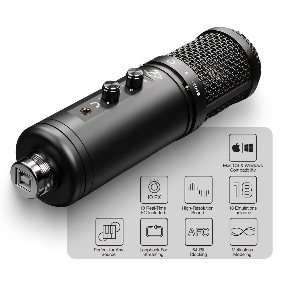 Antelope Audio - Axino recording system | Podcast microphone - Yahko Merchandise