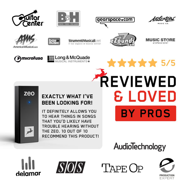 Antelope Audio - ZEO | Portable Hi - Fi Audio DAC and Headphone Amp - Yahko Merchandise