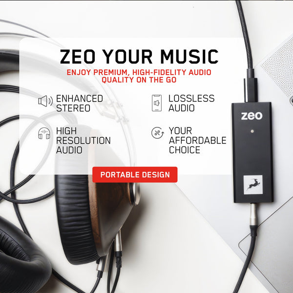 Antelope Audio - ZEO | Portable Hi - Fi Audio DAC and Headphone Amp - Yahko Merchandise