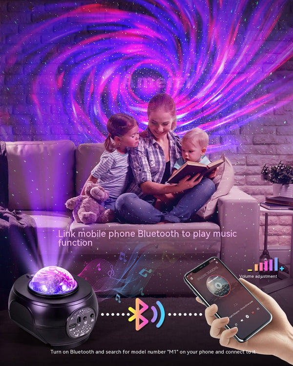 APP Starry Sky Projector Music Small Night Lamp - Yahko Merchandise