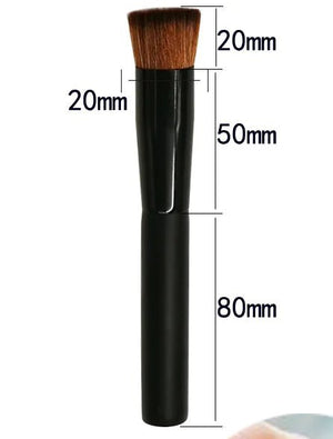 Ash Wood Contour Foundation Brush - Yahko Merchandise