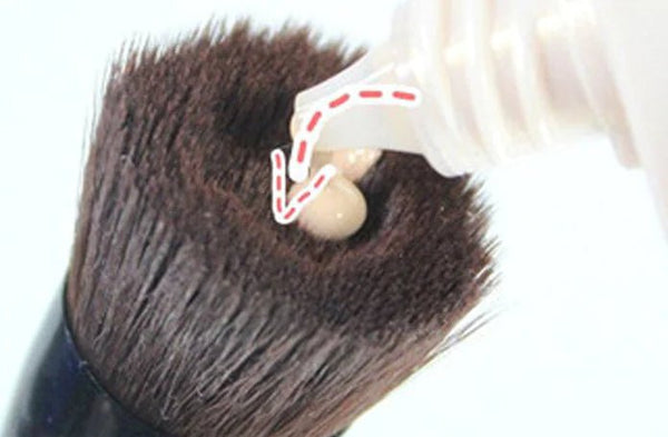 Ash Wood Contour Foundation Brush - Yahko Merchandise
