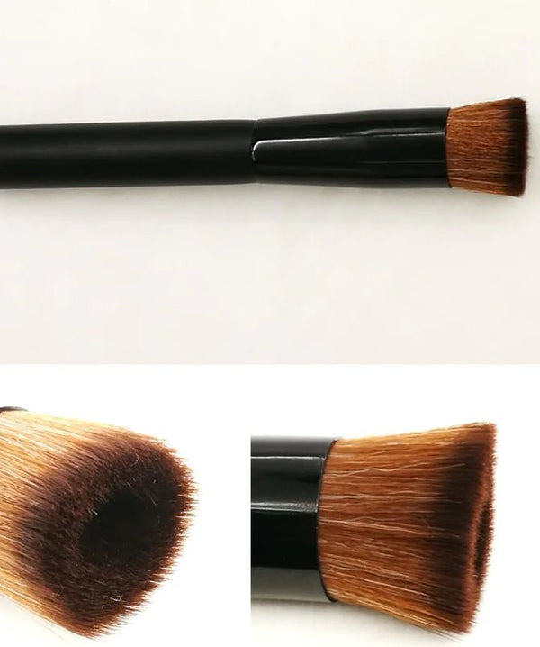 Ash Wood Contour Foundation Brush - Yahko Merchandise