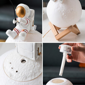Astronaut Figurines Home Decoration Resin Spaceman Night Light - Yahko Merchandise