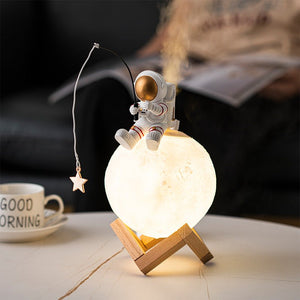 Astronaut Figurines Home Decoration Resin Spaceman Night Light - Yahko Merchandise