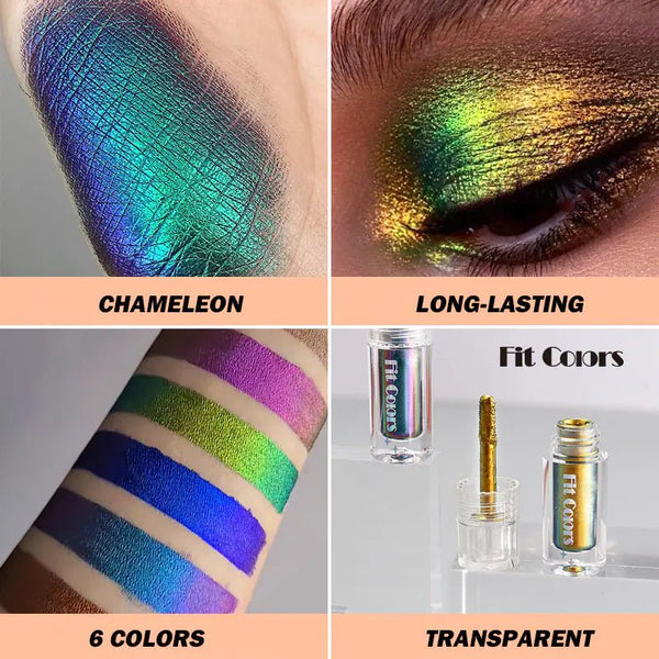 Aurora Long Lasting Multi Chrome Eyeshadow Pigments - Yahko Merchandise