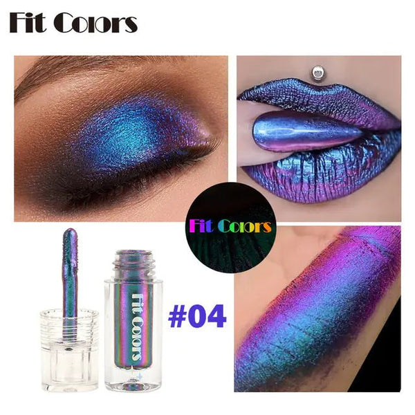 Aurora Long Lasting Multi Chrome Eyeshadow Pigments - Yahko Merchandise