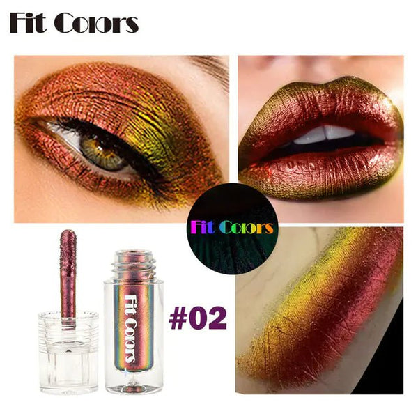Aurora Long Lasting Multi Chrome Eyeshadow Pigments - Yahko Merchandise