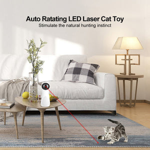 Automatic Laser Cat Toy Bear Laser Cat Toy LED Red Laser Cat Cat Toy - Yahko Merchandise