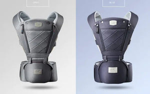 Baby Carrier with Bass Bear Hip Seat for Front Carry - Yahko Merchandise