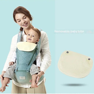 Baby Carrier with Bass Bear Hip Seat for Front Carry - Yahko Merchandise