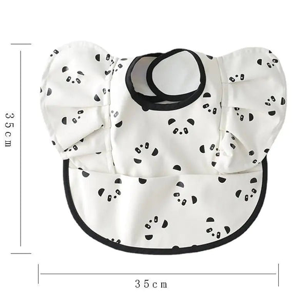 Baby Meal Pocket Waterproof Bib with Angel Wing Design - Yahko Merchandise