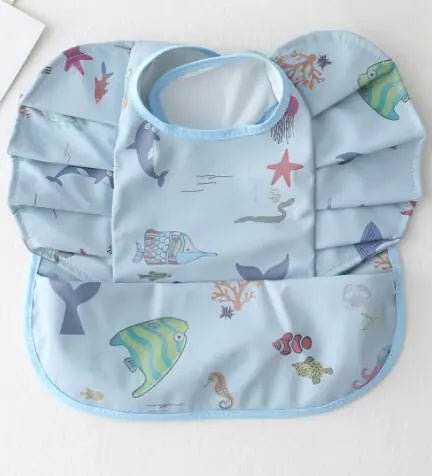 Baby Meal Pocket Waterproof Bib with Angel Wing Design - Yahko Merchandise