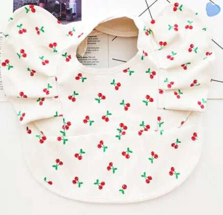 Baby Meal Pocket Waterproof Bib with Angel Wing Design - Yahko Merchandise