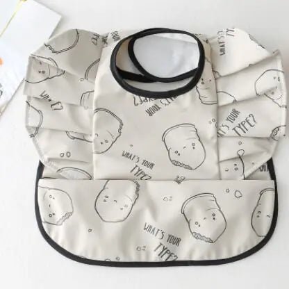 Baby Meal Pocket Waterproof Bib with Angel Wing Design - Yahko Merchandise