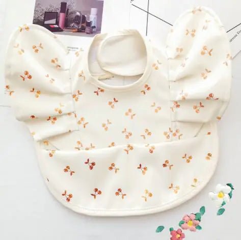 Baby Meal Pocket Waterproof Bib with Angel Wing Design - Yahko Merchandise