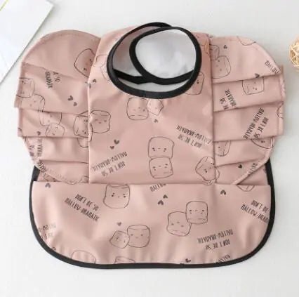 Baby Meal Pocket Waterproof Bib with Angel Wing Design - Yahko Merchandise