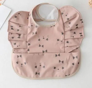 Baby Meal Pocket Waterproof Bib with Angel Wing Design - Yahko Merchandise