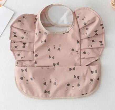 Baby Meal Pocket Waterproof Bib with Angel Wing Design - Yahko Merchandise