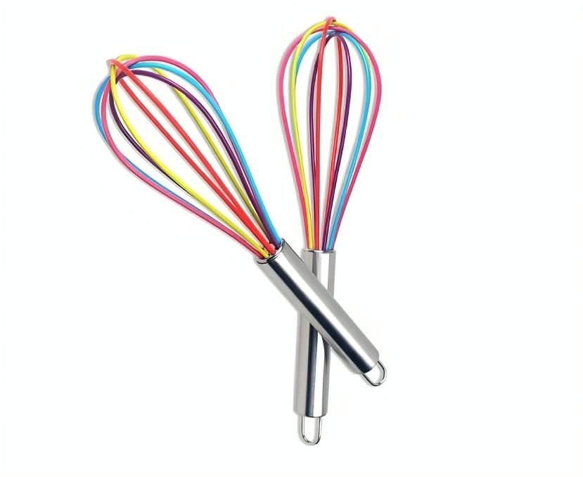 Baking set Tiny Whisk Multicolor Egg Beater Egg Tools Kitchen Premium - Yahko Merchandise