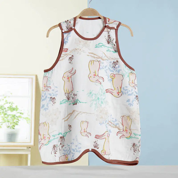 Bamboo Fiber Antibacterial Children's Sleeping Bag Vest - Yahko Merchandise